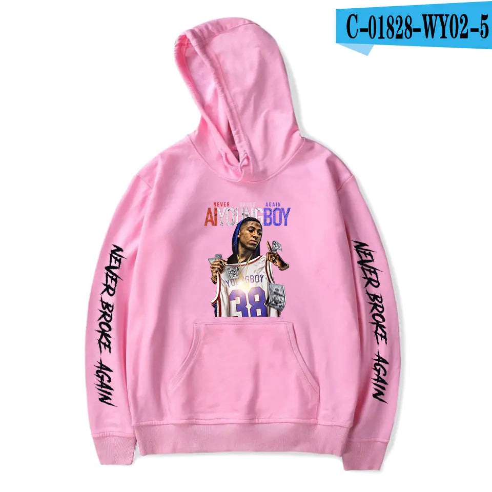 Unisex Casual Hoodie Sweatshirt