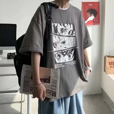 2023 Summer Cartoon Print Short Sleeve T-Shirt
