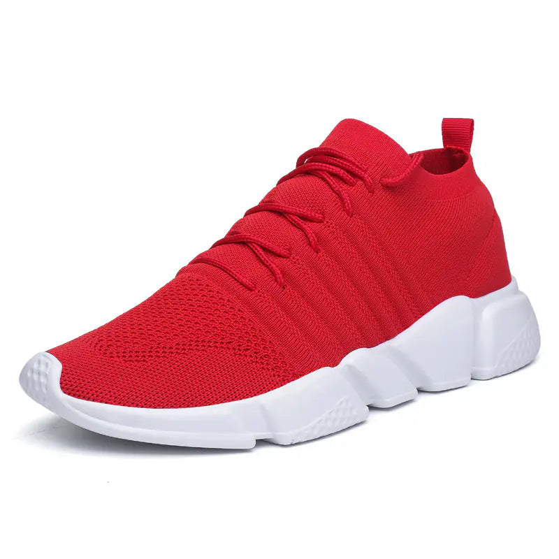 New Breathable Knit Sports Shoes for Men