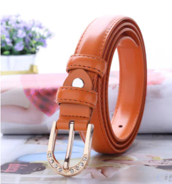 Belt with Pin Buckle - Casual Versatile Leather Belt