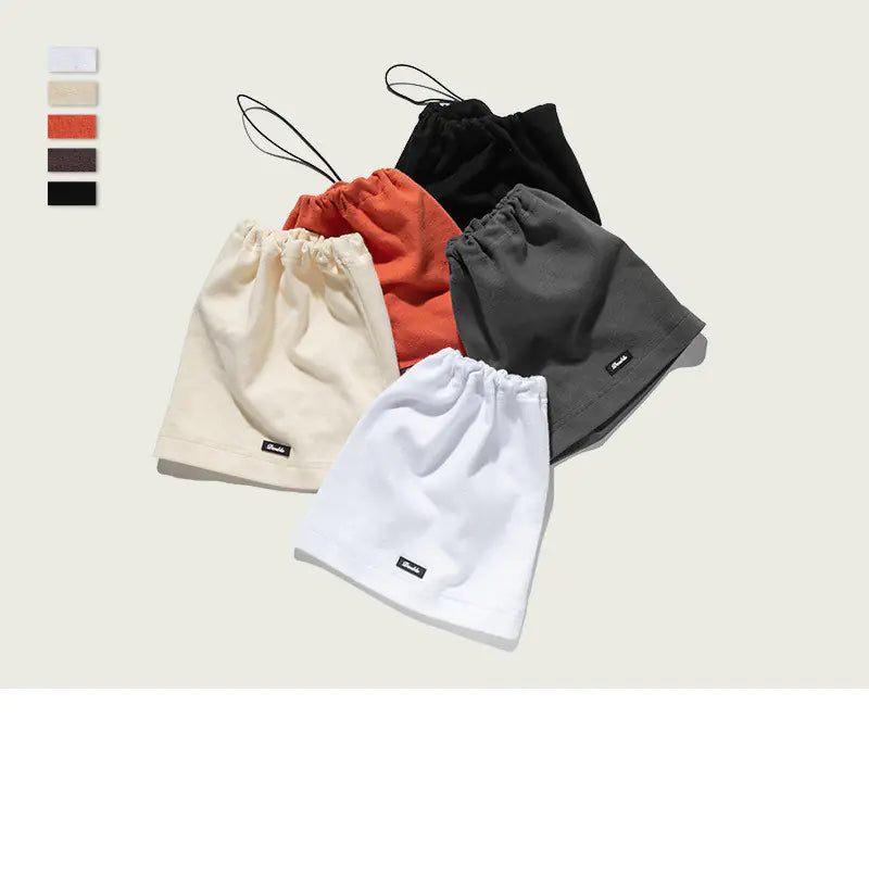 INF Men's and Women's Cotton Beanie and Scarf Set