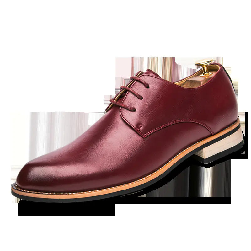 Breathable Casual Leather Shoes for Men