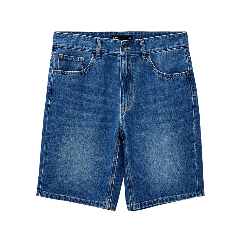 Casual Men's Cotton Denim Shorts