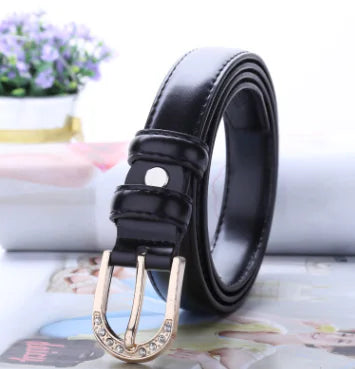 Belt with Pin Buckle - Casual Versatile Leather Belt