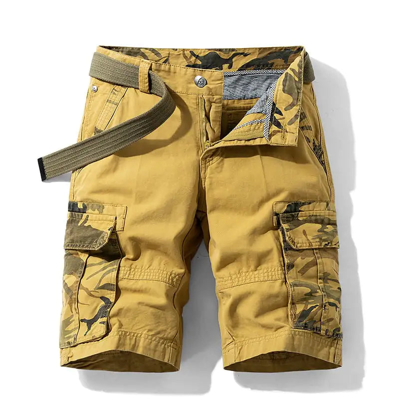 Trendy Loose Five-Point Overalls Shorts for Men
