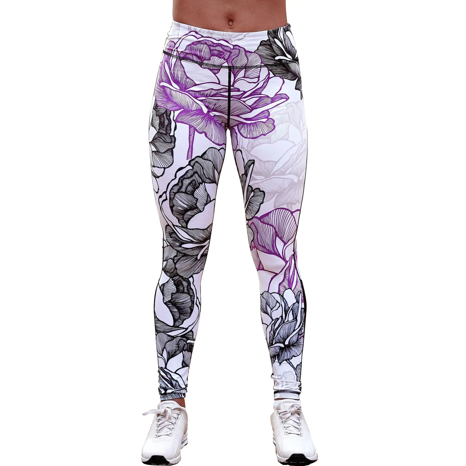 Digital Print Yoga Pants for Women