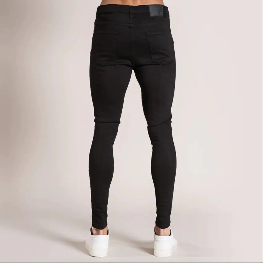 Men's Jeans and Trousers Without Holes