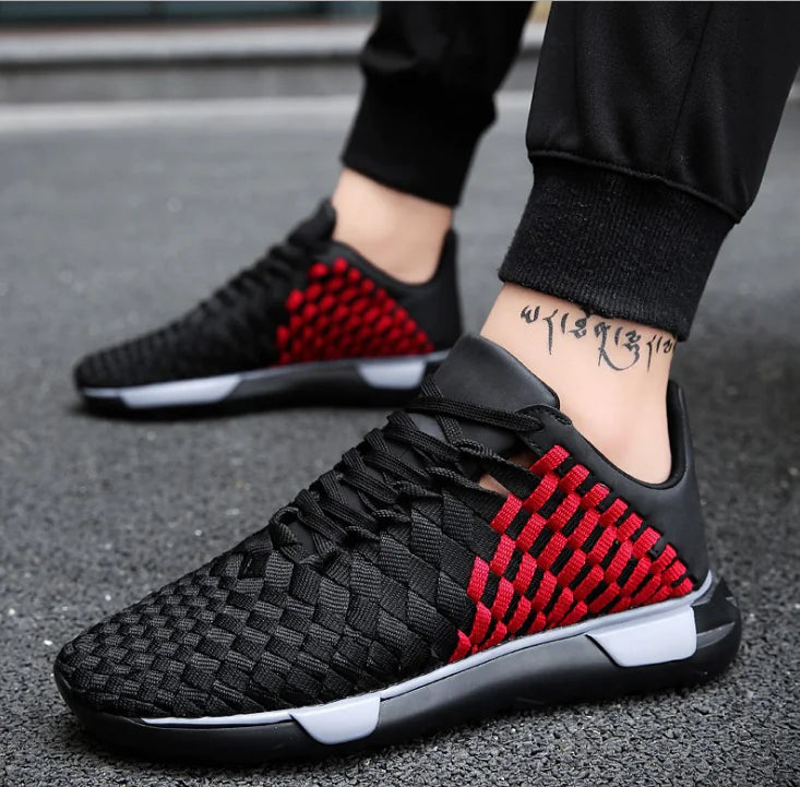 Handmade Summer Breathable Running Shoes for Men