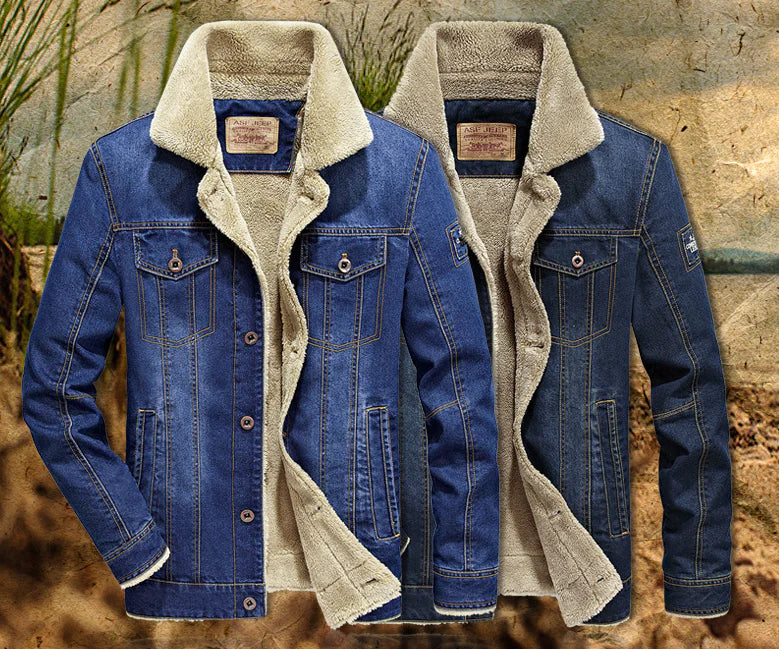 Denim Cotton Jacket, Casual Outerwear, Jean Jacket