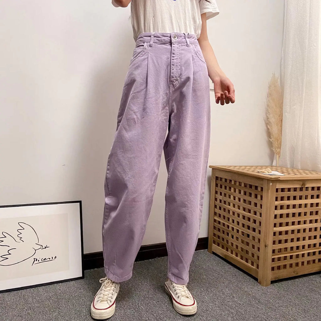 Multicolor Pleated Robe Pants for Women