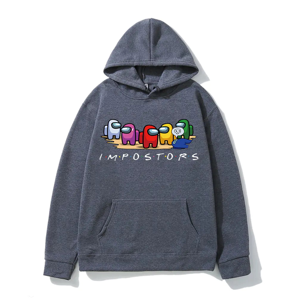 "Among Us Printed Fashion Hoodie for Men and Women"
