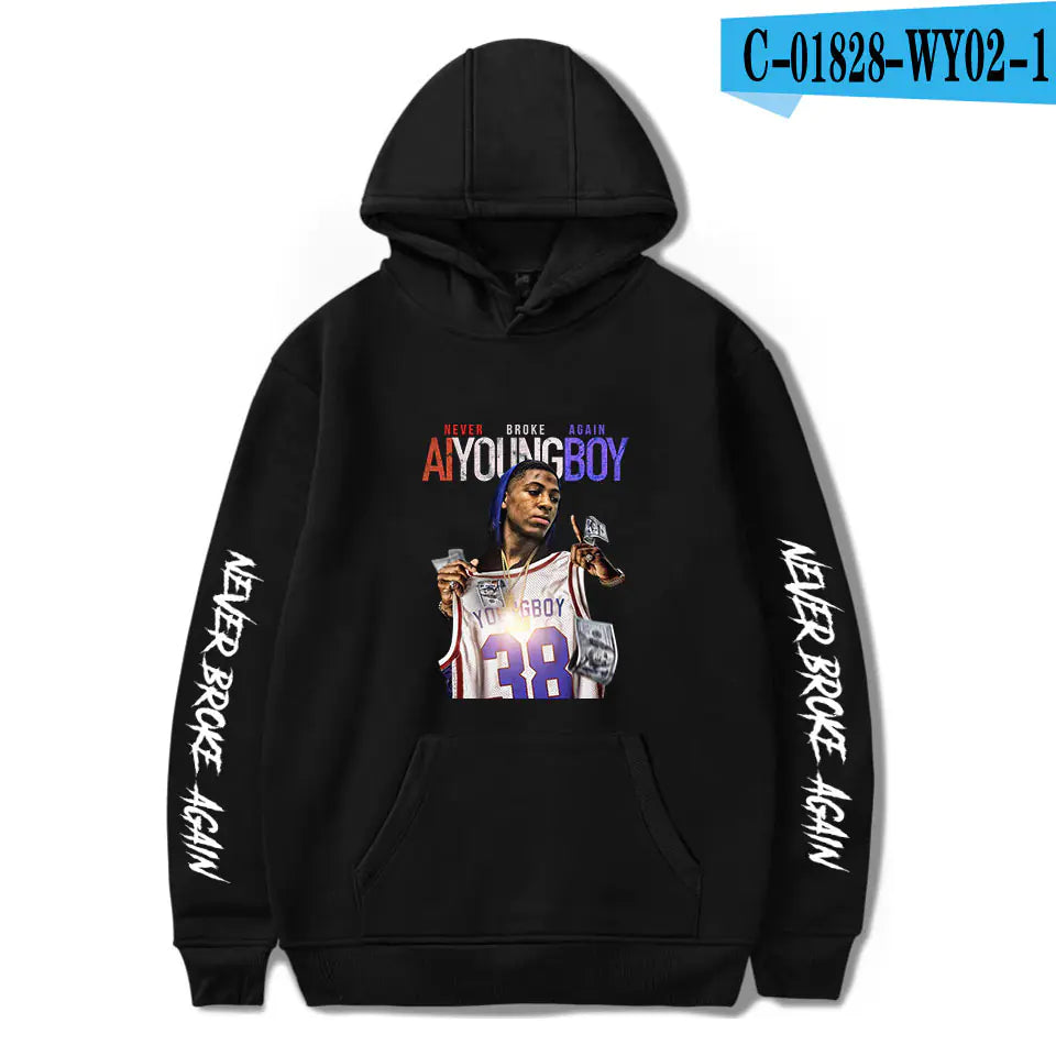 Unisex Casual Hoodie Sweatshirt