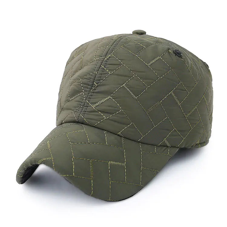 Men's Winter Ear Protection Cotton Baseball Cap