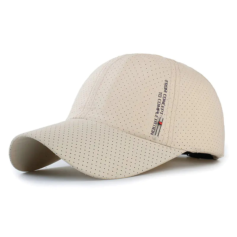 Men's Spring Sun Protection Baseball Cap, Breathable Hat