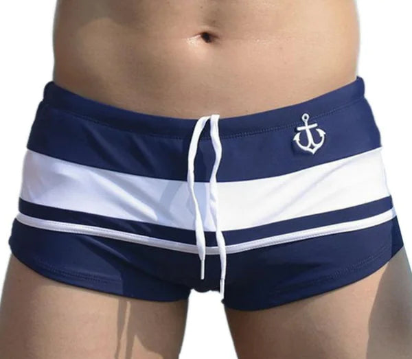Anchor String Swim Shorts for Men