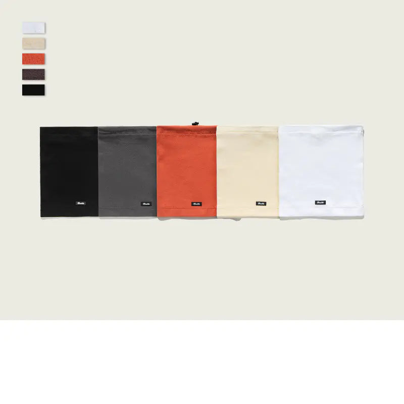 INF Men's and Women's Cotton Beanie and Scarf Set