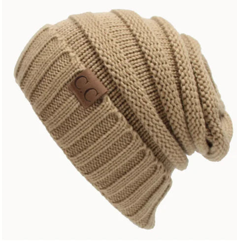 Women's CC Knit Hat - Winter Beanie