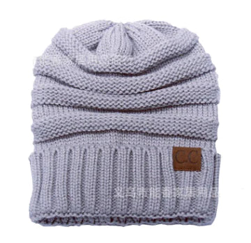 Women's CC Knit Hat - Winter Beanie