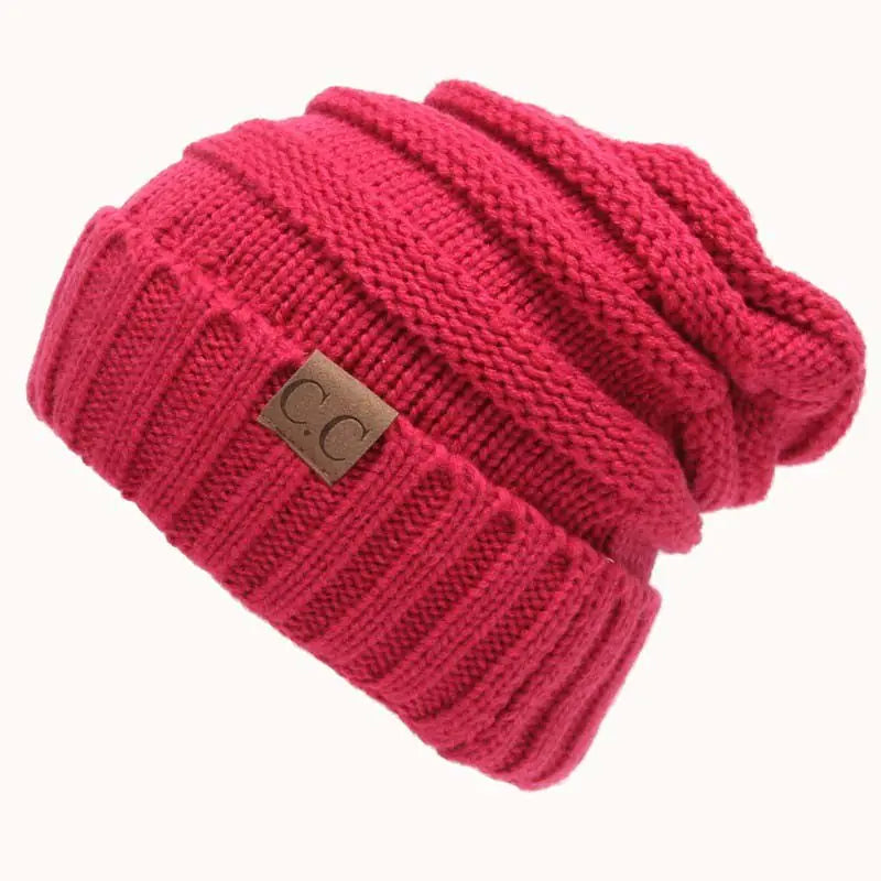 Women's CC Knit Hat - Winter Beanie