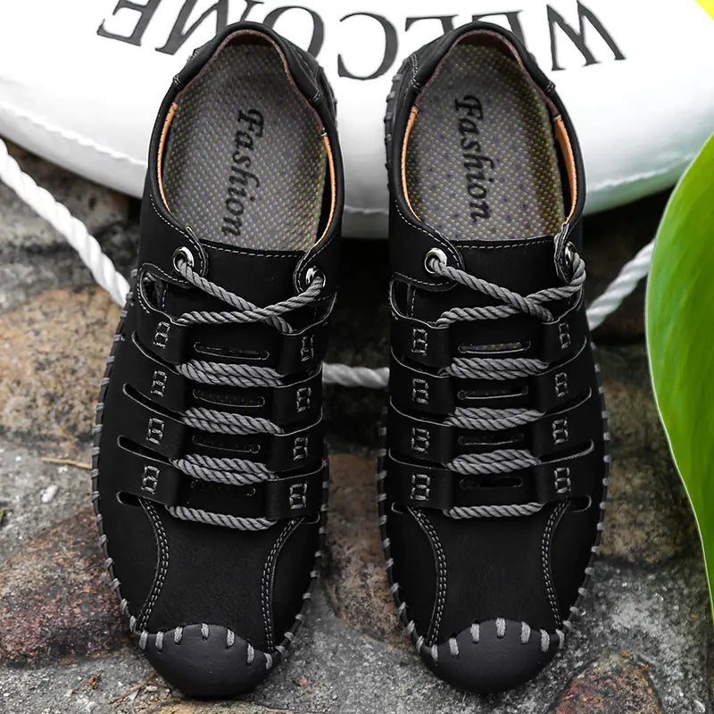 British Business Casual Leather Shoes for Men