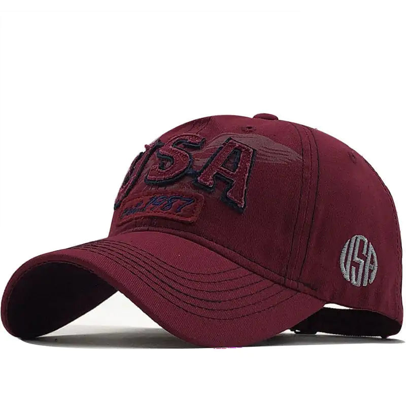 Women's Eagle Embroidered Baseball Cap