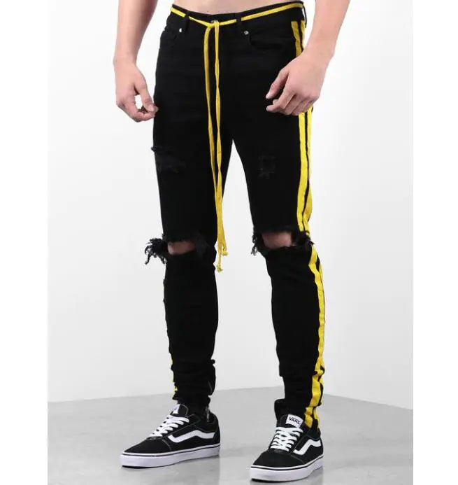 Striped Men's Jeans
