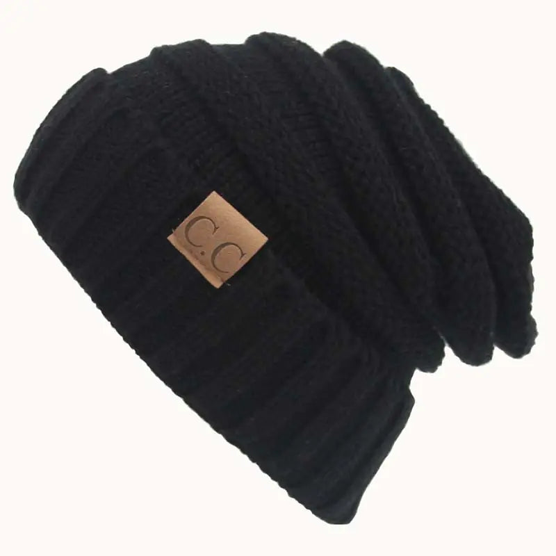 Women's CC Knit Hat - Winter Beanie