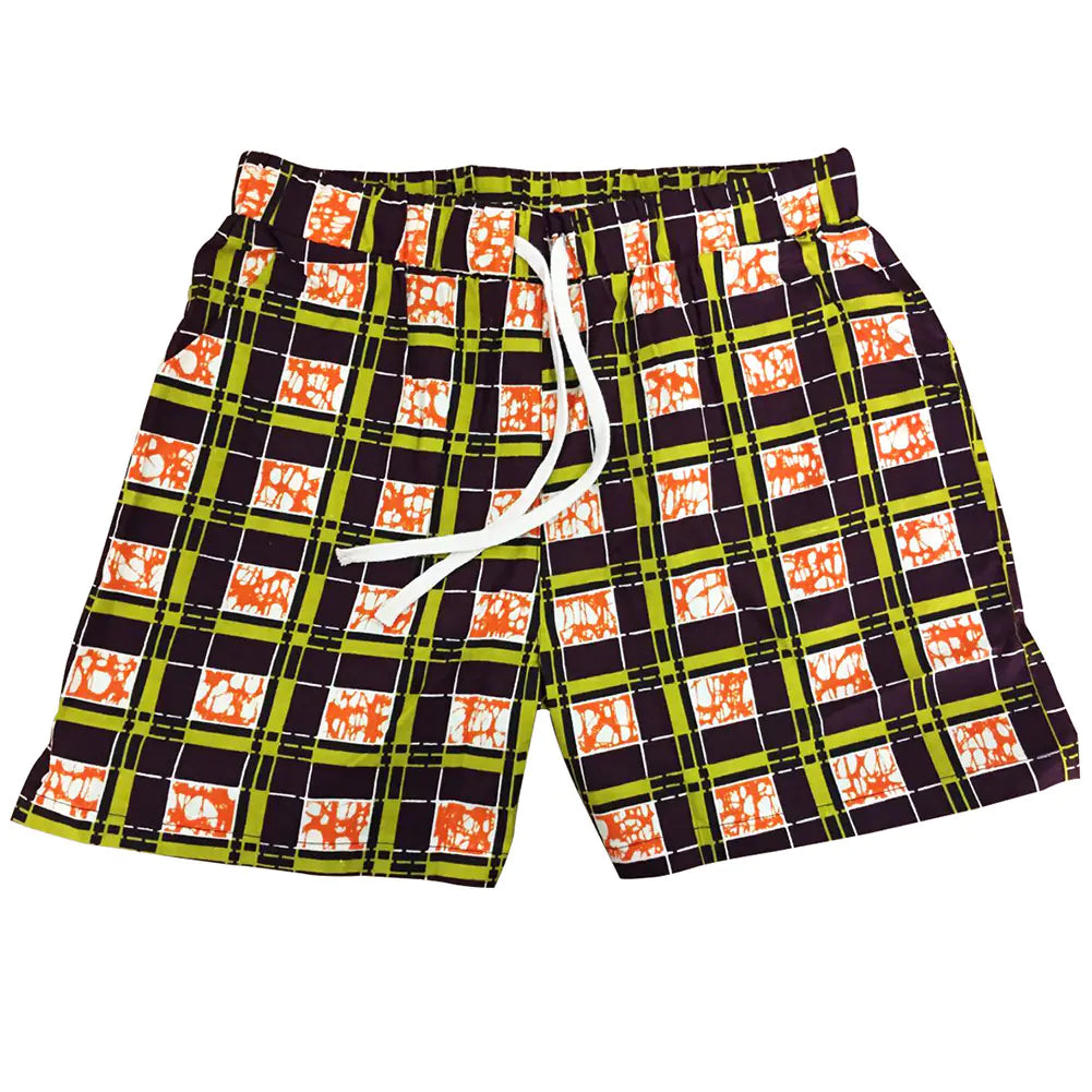 African Wax Print Summer Women's Shorts