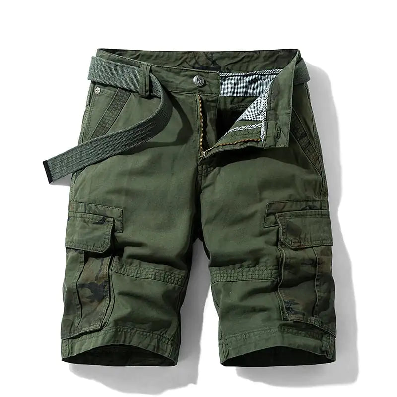 Trendy Loose Five-Point Overalls Shorts for Men