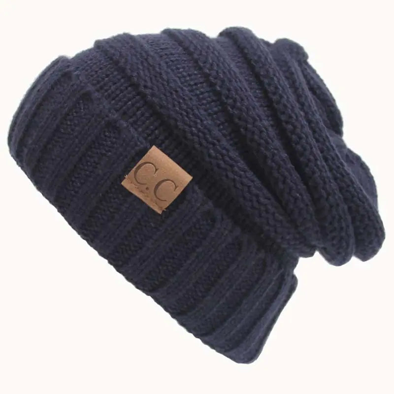 Women's CC Knit Hat - Winter Beanie