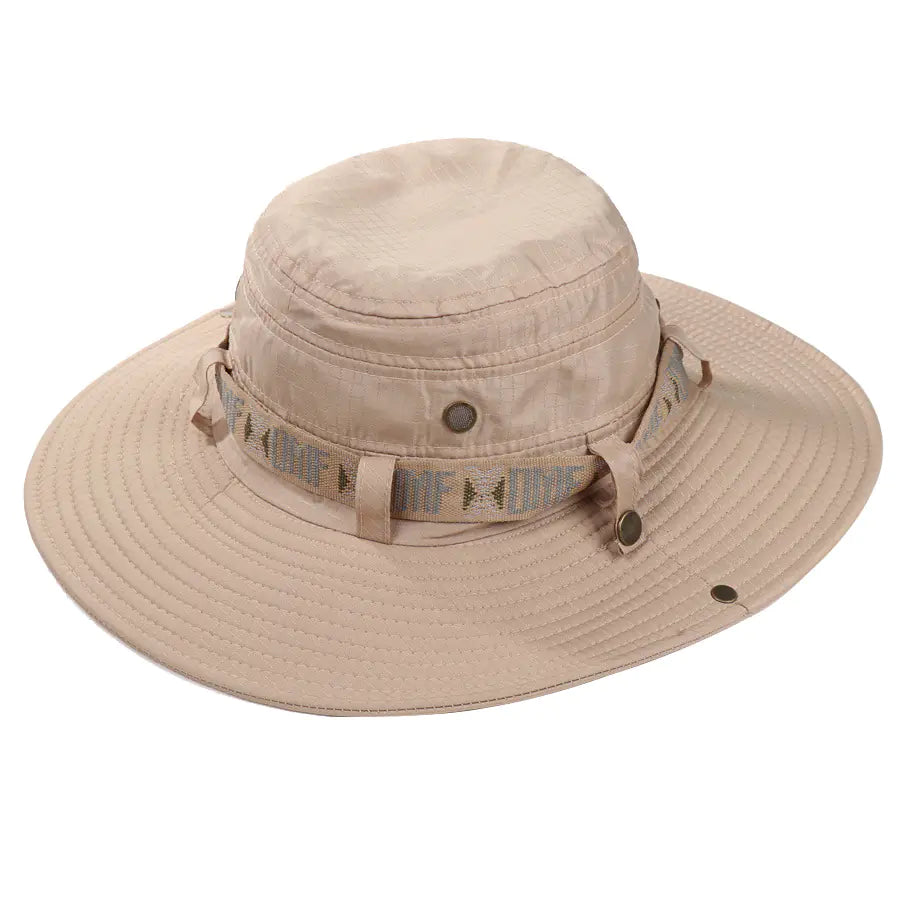 Men's Summer UV Protection Bucket Hat for Fishing & Hiking