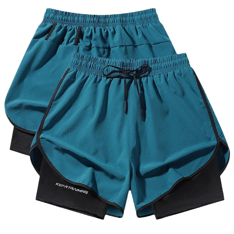 Quick-Drying Athletic Basketball Shorts for Men and Women – Lightweight Fitness Couple Shorts