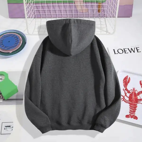 Fashion Boys And Girls Sweatshirt Hooded Corded Sweatshirt.