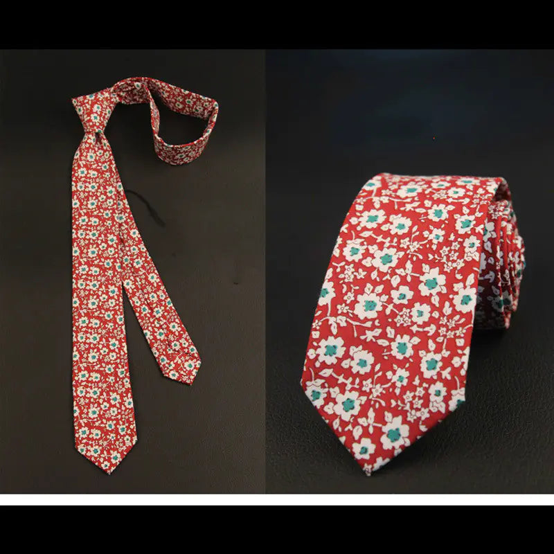 Narrow Casual Tie, British Style Bow Tie for Men
