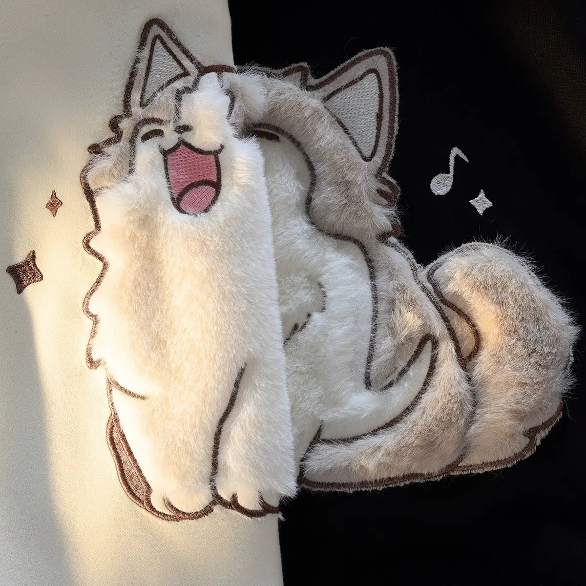 2023 Cartoon Embroidered Oversized Hoodie for Women