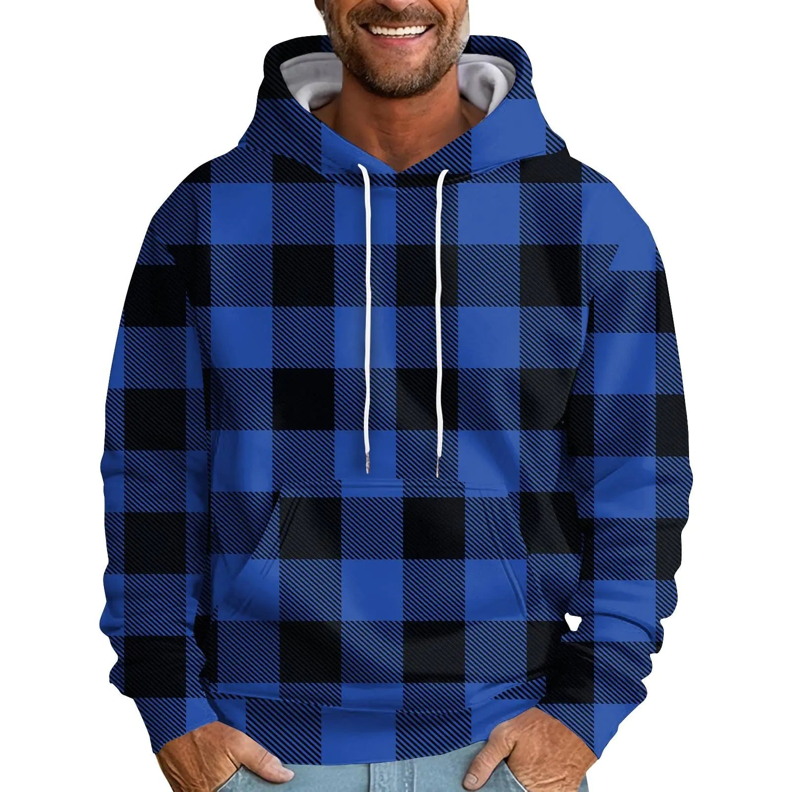 Solid Color Hoodies For Men Teen Boys White Cotton Hoodie Aztec Hoodie Men Solid Hoodie Zipper Hoodies For Men Teal Hoodie Hoodies For Men With Designs Workout Pullover Cool Hoodie （4-Blue，4X-Large）