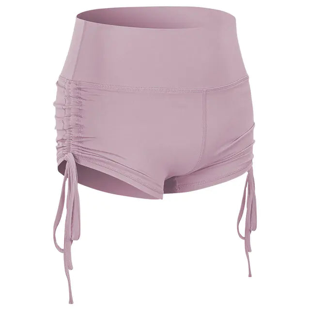 Women's Shorts and Hot Pants with Side Drawstring