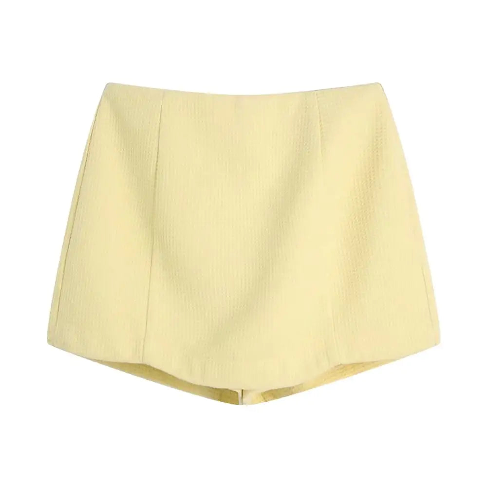 Textured Women's Shorts - European and American Style