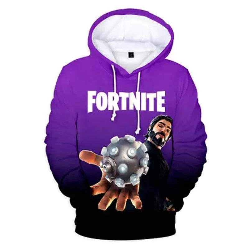 2019 Fortnite 3D Print Hoodie for Men and Women
