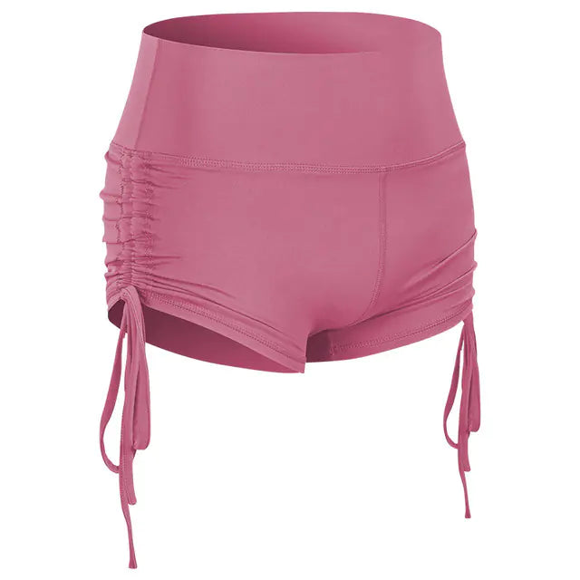 Women's Shorts and Hot Pants with Side Drawstring