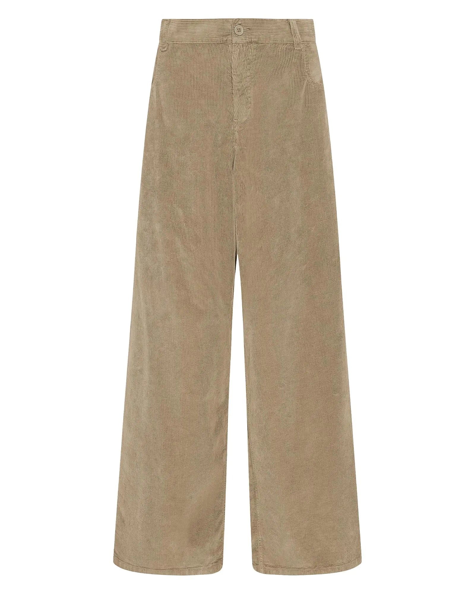 GRAPENT Corduroy Pants for Women High Waist Khaki Pants for Women Women Khaki Pants High Waist Wide Leg Pants Womens Elastic Waist Pants Wide Legged Pants Khaki Size Small US Size 4 to Size 6