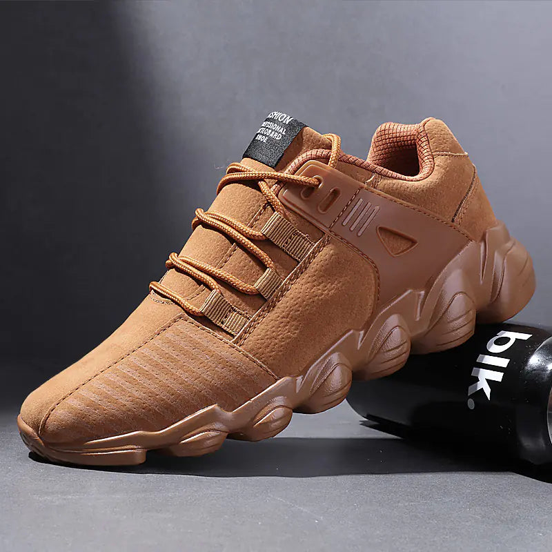 Breathable Velour Running Shoes for Men