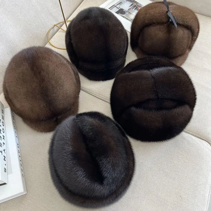 Men's Fashion Mink Hat